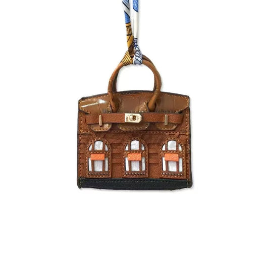 Mini Airpods Bag/Decoration bag  / BagMasala Tea (Brown)