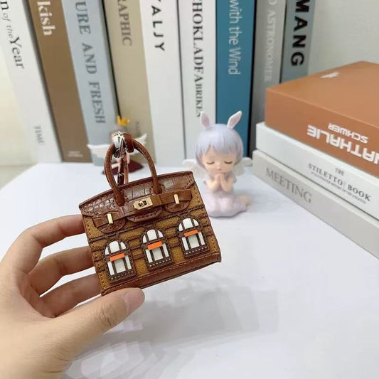 Mini Airpods Bag/Decoration bag  / BagMasala Tea (Brown)