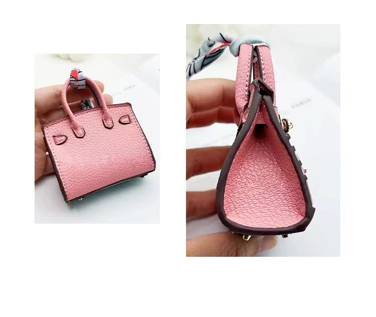 Mini Airpods Bag/Decoration bag  / Texas Rose Pink