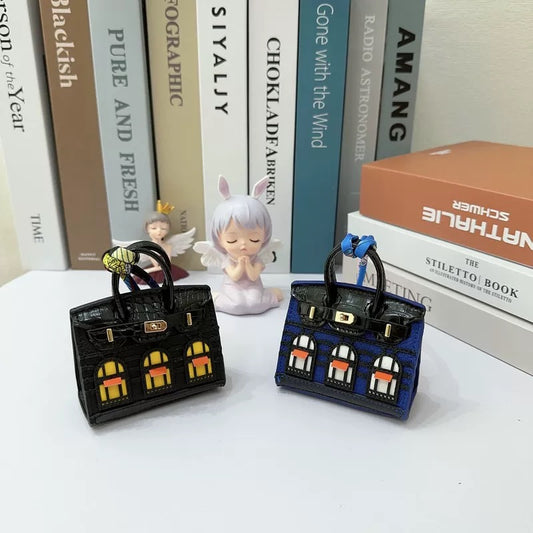 Mini Airpods Bag/Decoration bag / Midnight  Classic Black