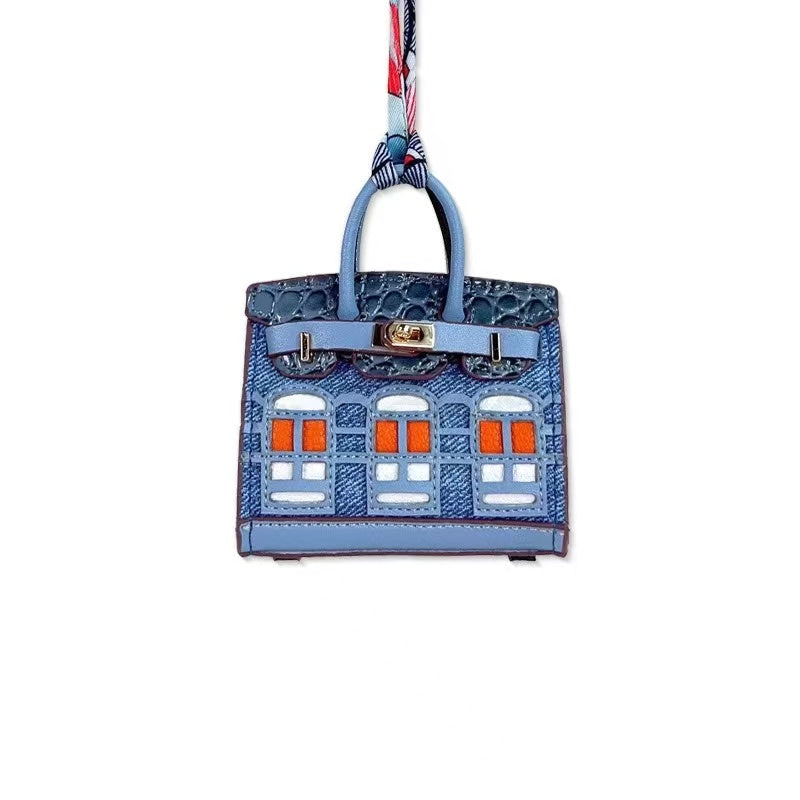 Mini Airpods Bag/Decoration bag  / Indigo Blue