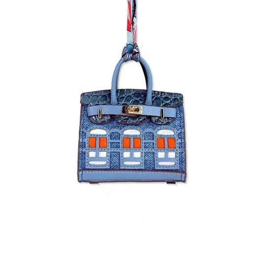 Mini Airpods Bag/Decoration bag  / Indigo Blue